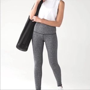 Lululemon wunder under heather gray